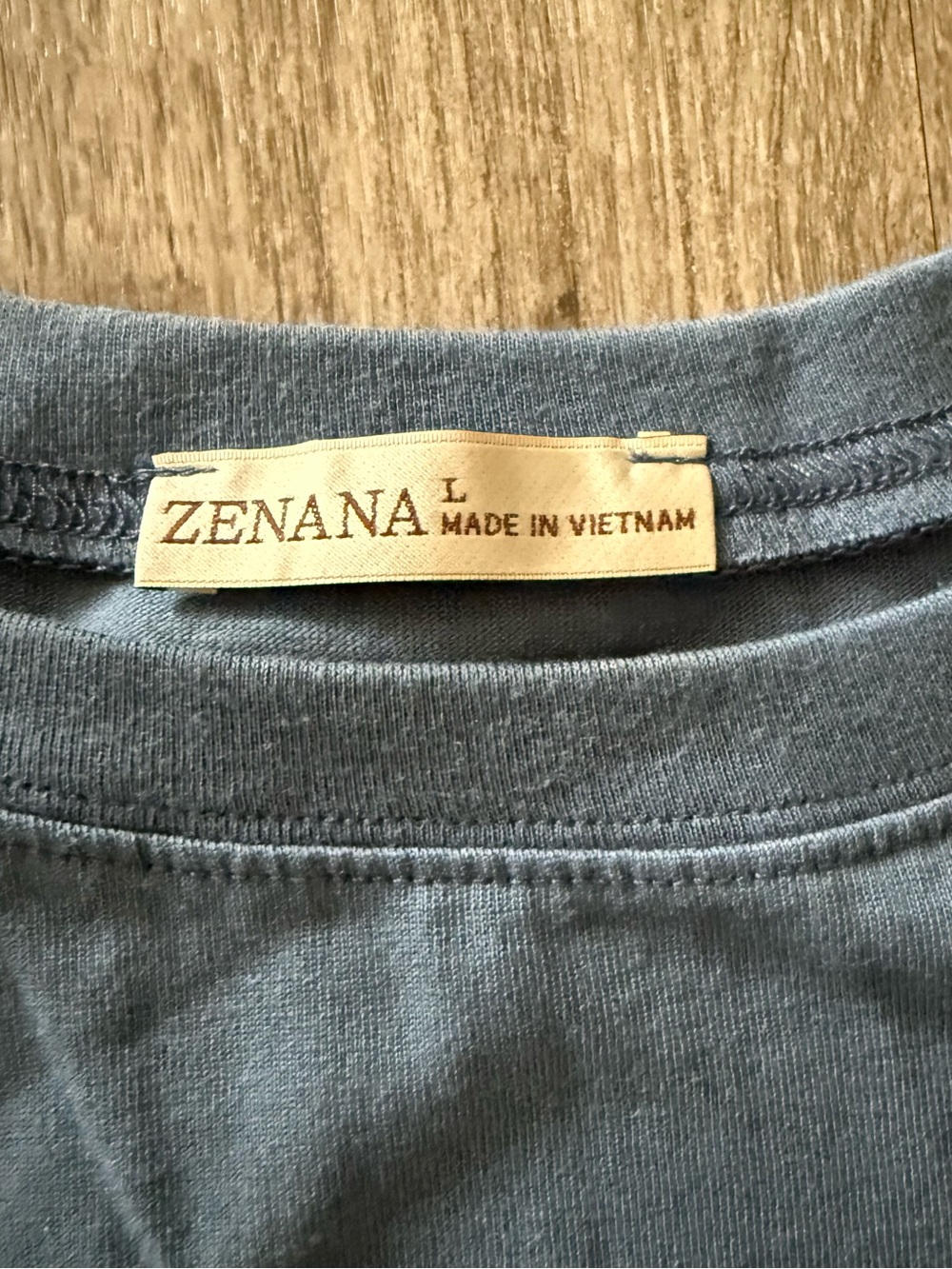 Zenana Slate Blue Short Set NWOT - Picture 6 of 14